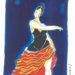ÍMÃ - BAILARINA ESPANHOLA DE DRUMMOND