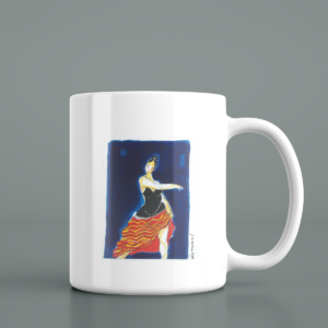 CANECA - BAILARINA ESPANHOLA DE DRUMMOND
