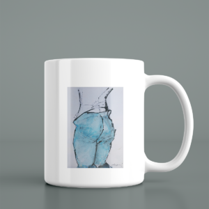CANECA - BUNDA DE MULHER - a moça de jeans