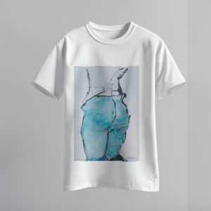 CAMISETA - BUNDA DE MULHER - a moça de jeans