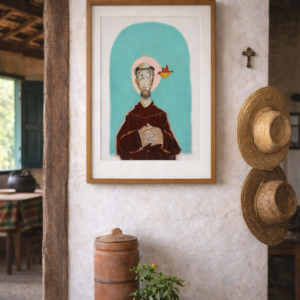 OBRA - PASSARINHO COCHICHANDO NO OUVIDO DE SÃO FRANCISCO